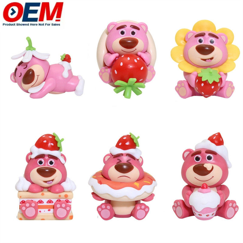 Jouets en silicone en plastique personnalisés OEM 3D Soft Squishy figure personnage jouets usine fabricants de jouets