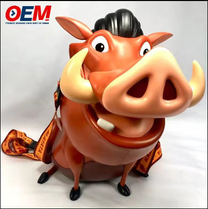 Bouteille de contenant de popcorn de taille personnalisée pour les collations de personnages de dessins animés du cinéma