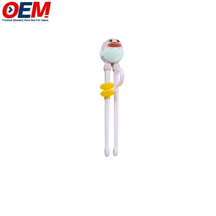Cuillère personnalisée de silicone drôle enfants enfants entraîneur lavable réutilisable à la maison apprentissage bébé dessin animé apprentissage réutilisable