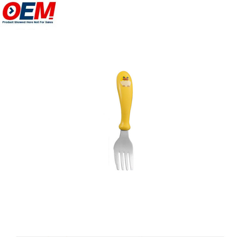 Cuillère personnalisée de silicone drôle enfants enfants entraîneur lavable réutilisable à la maison apprentissage bébé dessin animé apprentissage réutilisable