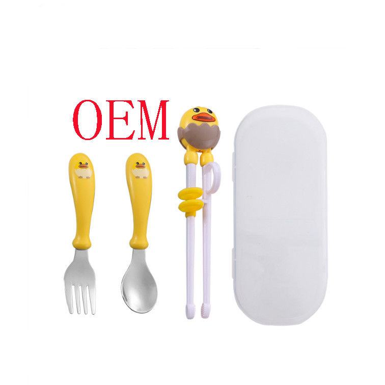 Cuillère personnalisée de silicone drôle enfants enfants entraîneur lavable réutilisable à la maison apprentissage bébé dessin animé apprentissage réutilisable