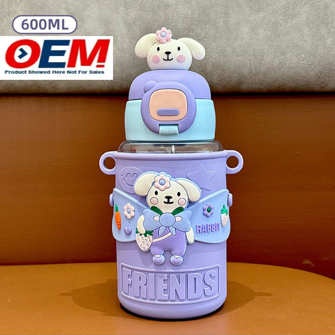 Bouteille d'eau sans BPA pour enfants Taille personnalisée et plastique non toxique parfait pour les enfants
