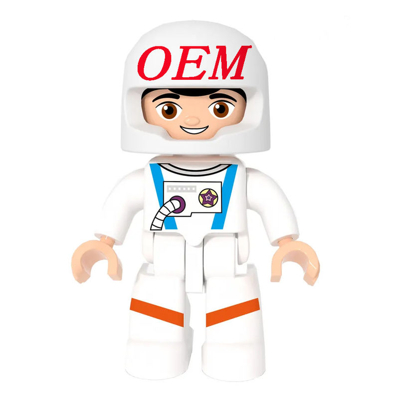 Caractère personnalisé de l'ouvrier Homme Figure Modèle Jouets Enseignant Étudiant Police Travailleur de construction Jouets personnalisés