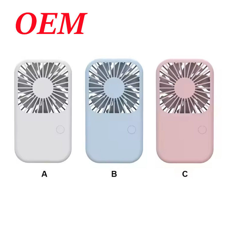 Mini ventilateur de poche portable rechargeable ventilateur électrique de refroidissement d'air portable pour utilisation en extérieur