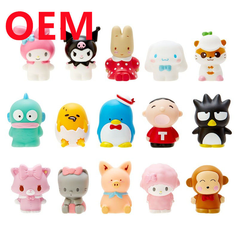 Figurines en plastique personnalisées de 5 cm de hauteur Fabriquées 24 modèles Dolls en PVC OEM Blind Box Toys
