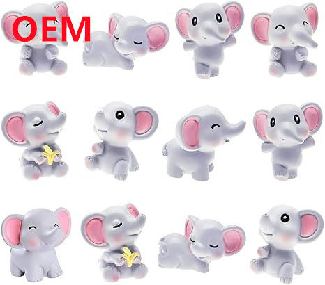 Jouets pour animaux drôles personnalisés Fabriqués à 6 modèles Dolls en PVC OEM Matériau en PVC Mini Jouets