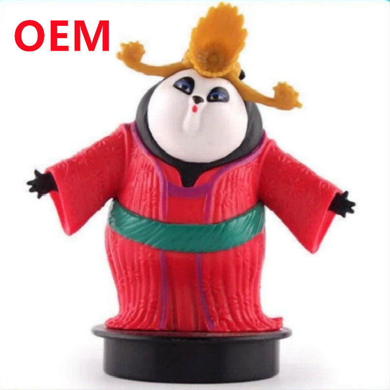 Couleur rouge personnalisée Jouets en PVC 3D OEM collection en plastique doux personnages d'anime faire TPR 10 Cm haute figure de fille mignonne