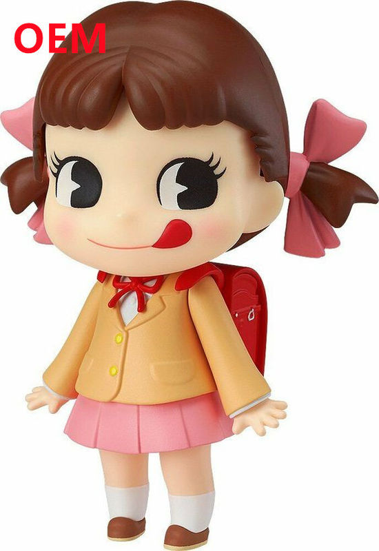 Pièces en plastique d'injection de couleur blanche personnalisées OEM accessoires de matériau ABS fabriqués 5 cm de hauteur jouet de figure