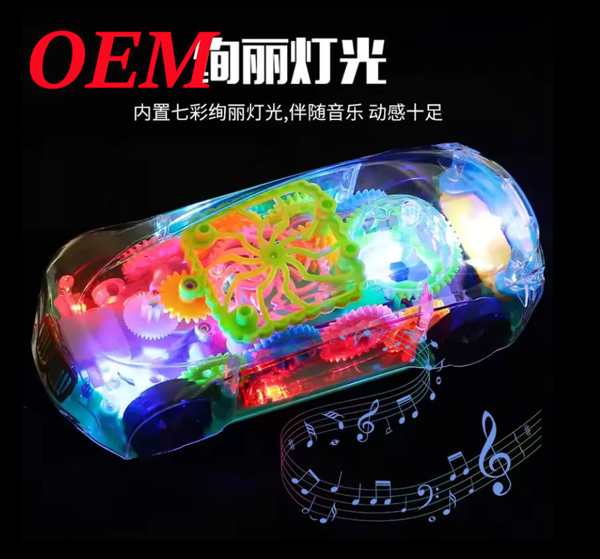 Jouet en plastique lumineux pour les enfants fourni par le client