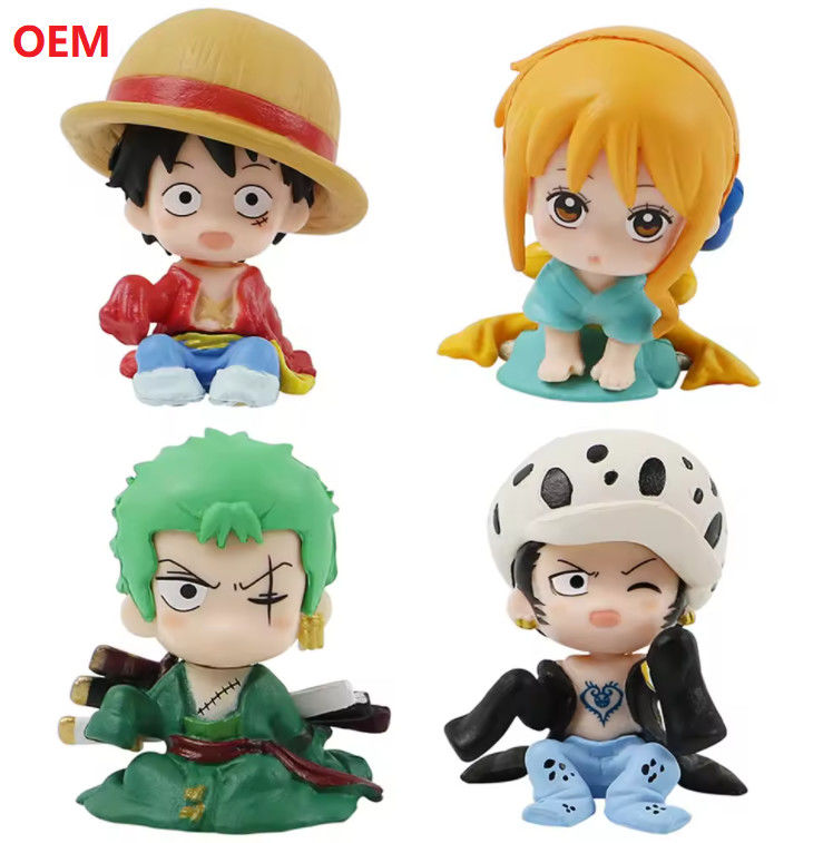 Modèles de dessins animés OEM en PVC Figure d'action Figure d'anime Jouets pour la décoration Note Uniquement OEM