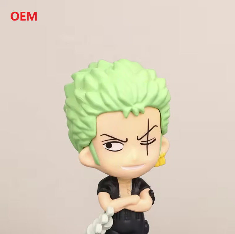 Modèles de dessins animés Figure d'action Figure d'anime Jouets pour la décoration en couleur personnalisée