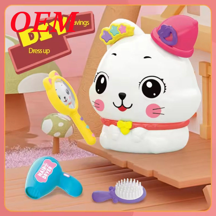 OEM Lovely Piggy Bank Coin Banque boîte à argent pour les enfants fourni par le client personnalisable