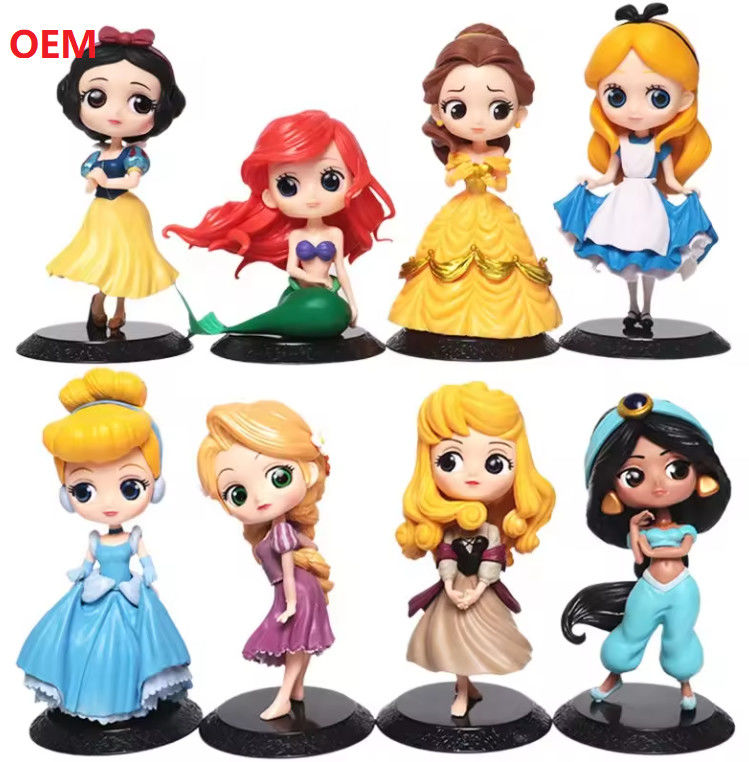 Taille personnalisée Jouets de figurines d'anime Modèles de dessins animés Uniquement OEM Pour la décoration et cadeau pour enfants