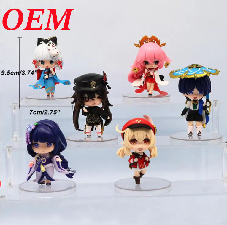 Les enfants cadeau et décoration personnalisé couleur figure anime jouets modèles de dessins animés figure d'action