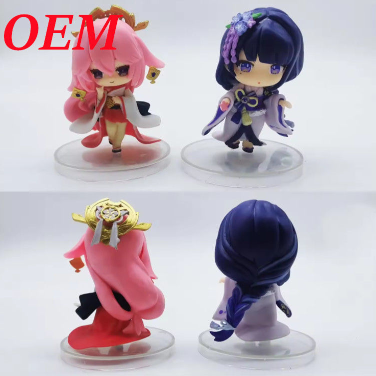 Les enfants cadeau et décoration personnalisé couleur figure anime jouets modèles de dessins animés figure d'action