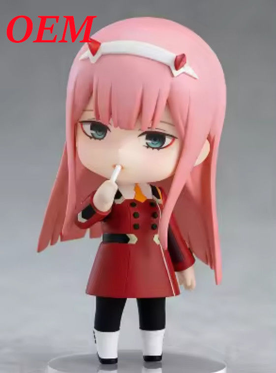Modèles de dessins animés Figure d'action pour la décoration fournie par les jouets de figurines d'anime du client