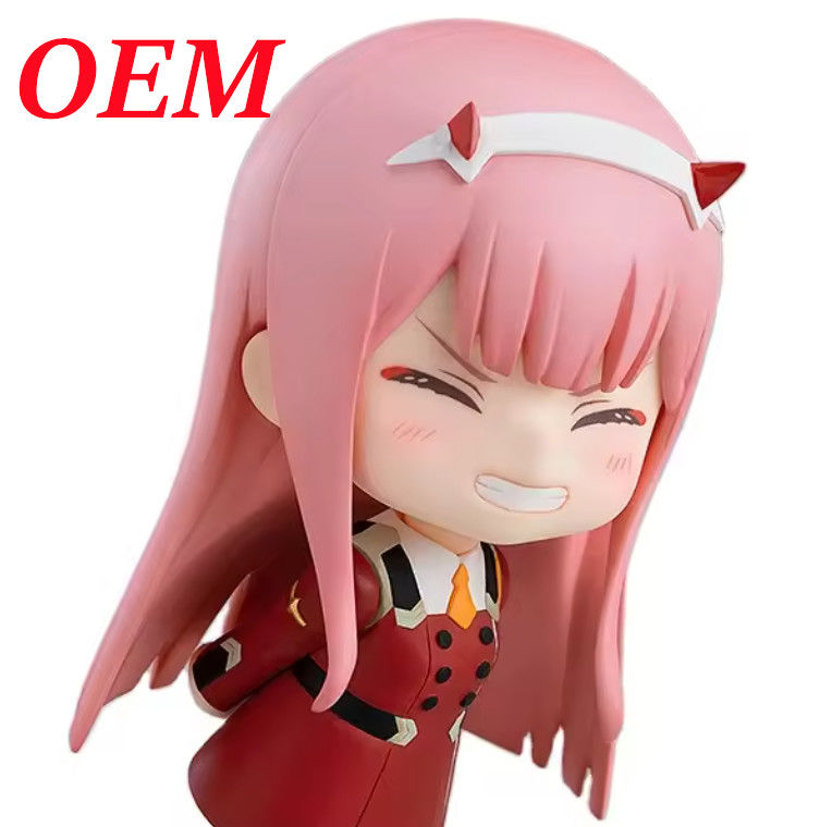 Modèles de dessins animés Figure d'action pour la décoration fournie par les jouets de figurines d'anime du client