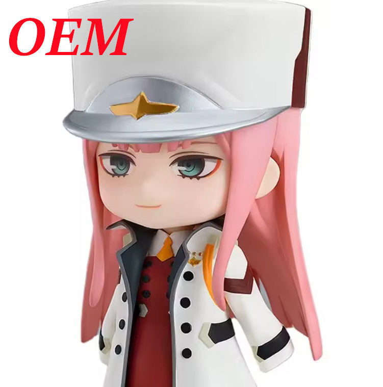 Modèles de dessins animés Figure d'action pour la décoration fournie par les jouets de figurines d'anime du client