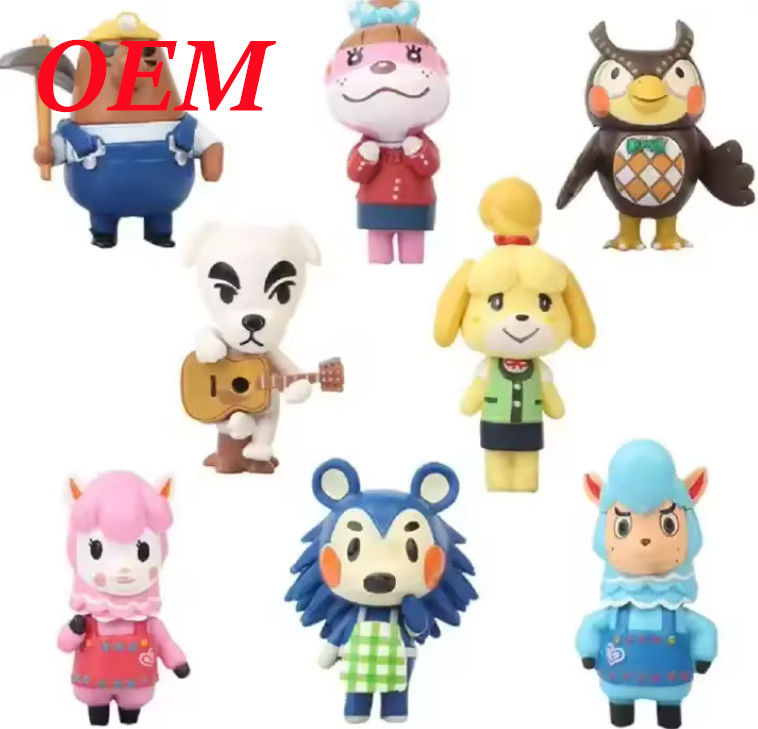 Figure en vinyle en PVC Figure d'action en plastique Jouets pour animaux Décoration de la maison Jouet d'art