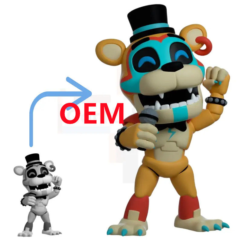 Figures OEM en PVC personnalisées Art Vinyl Jouet OEM Figure d'action de dessin animé Figure en vinyle miniature