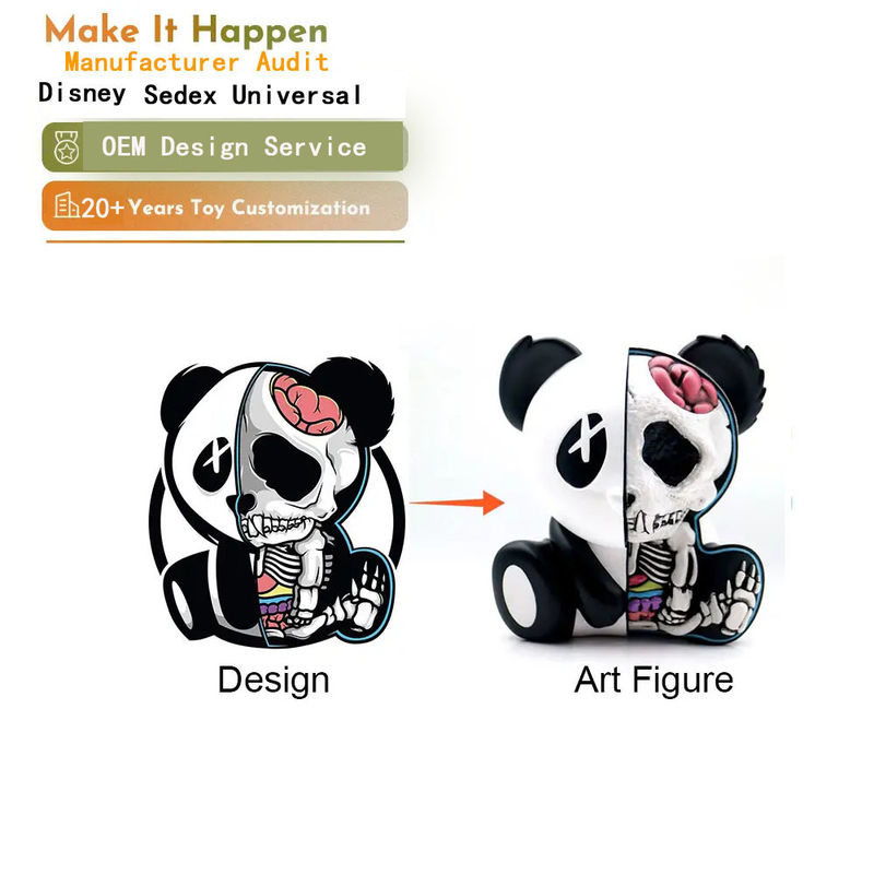 30-40 jours Temps de moulage Jouet plastique personnalisé / Jouet en PVC Unisexe Genre Thème télévisé de film