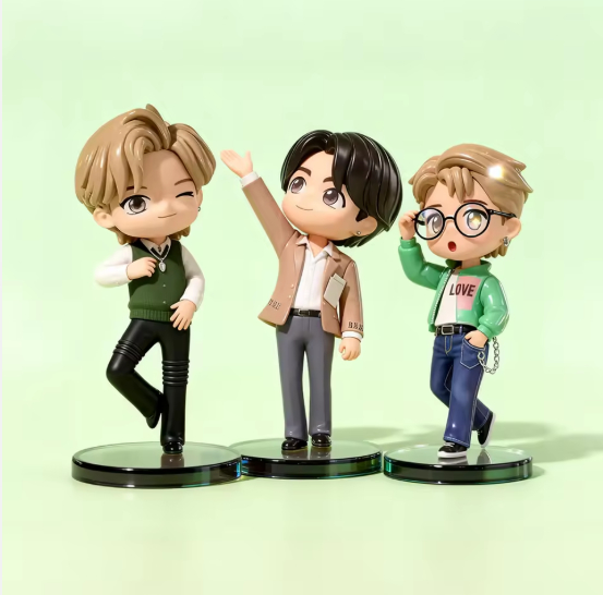Custom PVC Figure Toy Collectible Blind Box Series Anime Figurine with Cartoon Style for Gift