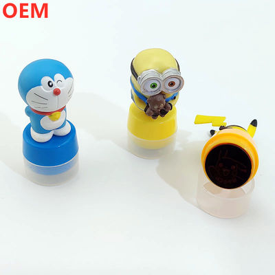 OEM usine personnalisée jouets de timbre de figure 3d pour les enfants
