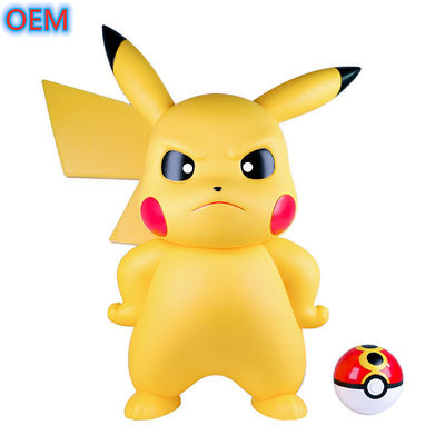 Personnalisé 3d plastique dessin animé figurines d'animaux de l'anime jouets OEM Design PVC figurines en plastique jouets