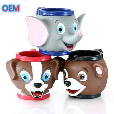 Coupe de crème glacée en plastique 3D personnalisée