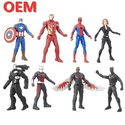 Faire des jouets de modèle de figurine d'action en Pvc