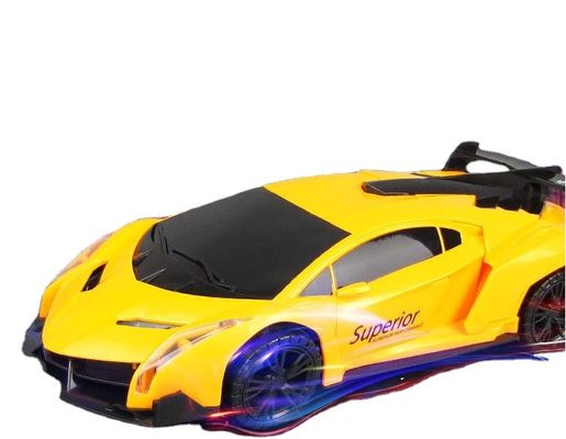 OEM électrique 360 rotation voiture de police véhicule musique LED enfants jouets éducatifs