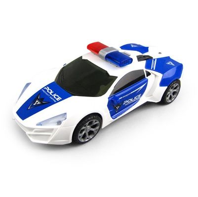 OEM 360 rotation voiture de police électrique véhicule de musique LED enfants jouets éducatifs