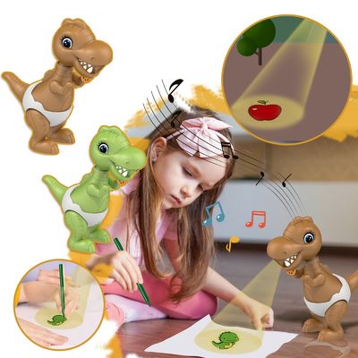Projecteur de diapositives de dessins animés personnalisé projecteur de lampe de poche LED Projection lampe de poche lampe de poche Jouets pour enfants