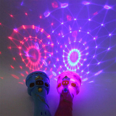 Jouet personnalisé avec projection flashée de lumière, microphone sans fil, lampe de poche, forme, jouet brillant mignon