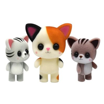 Des figurines en plastique en carton mini-boîte à voile en PVC