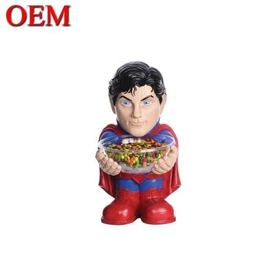 OEM usine personnaliser Superhéros Sugar Bowl Holder Dans la main personnalisé jouet de figure