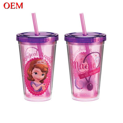 Bouteilles d'eau 3D personnalisées de la petite princesse Sofia pour faire bouillir de l'eau avec un couvercle
