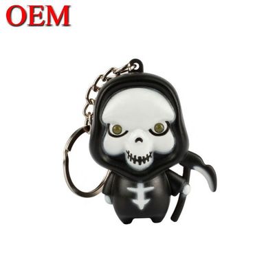 Logo OEM Serrure à clef 3D en PVC souple Serrure à clef pour animaux personnalisée Serrure à clef pour animaux