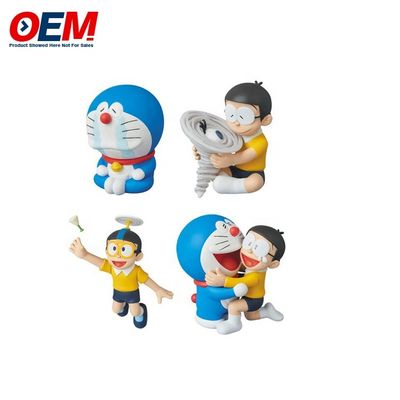 Jouet personnalisé poupée Doraemon personnage de dessin animé en plastique jouet 3D jouet pvc jouet personnalisé