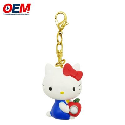 Cat Cute Hello Kitty porte-clés Cartoon Keychain 3D