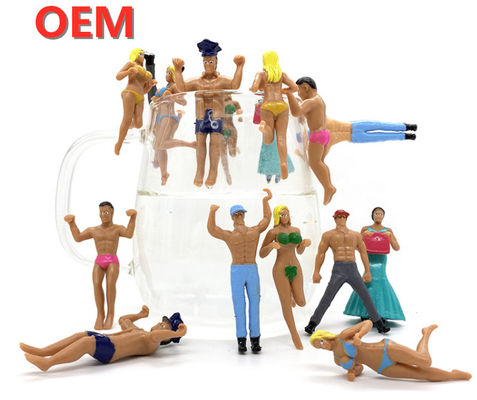 OEM personnalisé 3D Nouveau dessin animé décoration de coupe poupée Micro Coupes de paysage figurine de jouet suspendu