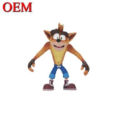 Figurine de dessin animé Toy Crash Figurine de poupée de dessin animé Bandicoot