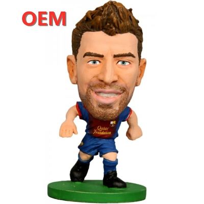 OEM personnalisé Superstar de football Jeux de figure de jeu de football Jeux de figure de jeu