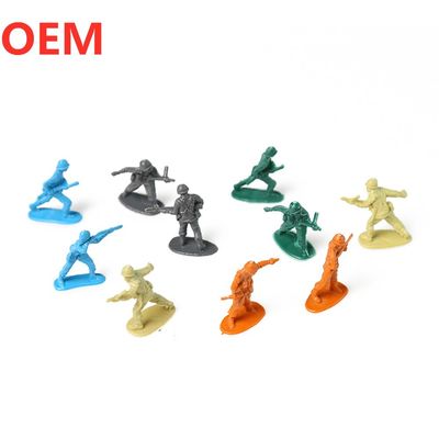 Des miniatures en plastique de jeux de guerre
