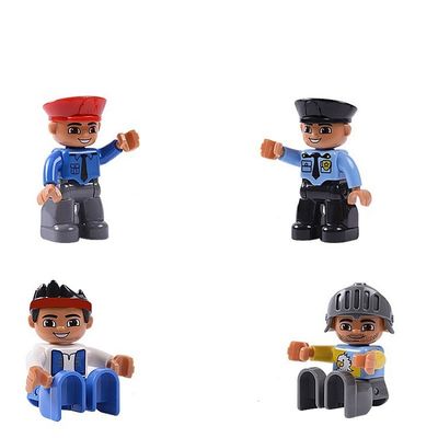Mini ABS plastique Action Figures d'animation Blocs de construction Figure jouets pour enfants