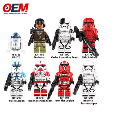 Figures de mini-étoiles du monde du cinéma Characters de construction Blocs de jouets pour enfants