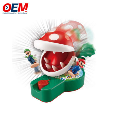 Jeux Dents Super Mario Piranha Plant Escape Tabletop Action Game pour les 4 ans et plus avec 2 personnages de Super Mario
