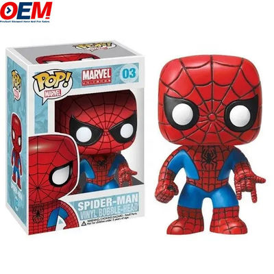 Jouets Spiderman personnalisés Super Hero Collection Modèle Jouets PVC Jeux de figure d'action