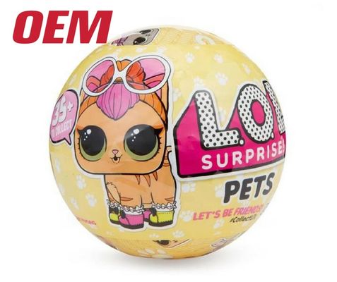 Modèle personnalisé de figurine surprise mini capsule jouet figurine faire jouet à billes en plastique