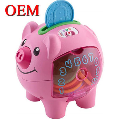 personnalisé Jouets en vinyle Plastic Action Figure Cochon Boîte d'argent Jouet Fabricant
